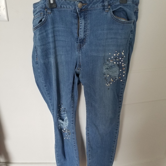 Lane Bryant Denim - Lane Bryant light wash Jean's size 18